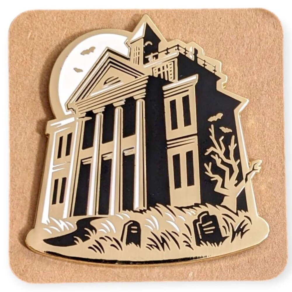 Haunted Mansion Disney D23 Pin: Haunted Mansion, Gold